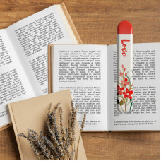 Bookmark- Floral-V2- Love Bookmark- Floral-V2- Love