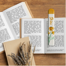 Bookmark- Floral-V2- Shine Bookmark- Floral-V2- Shine