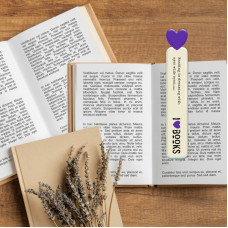 Bookmark- Books- Purple- V1