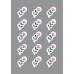 Envelope Seals-Pink-Floral