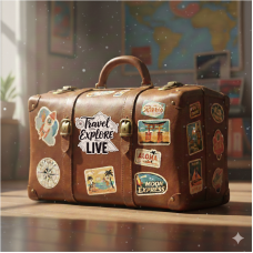 Travel Sticker-Travel-Explore-Live-Design3