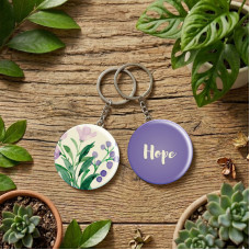 Keychain-Round-Hope Keychain-Round-Hope