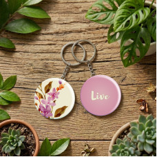 Keychain-Round-Live Keychain-Round-Live