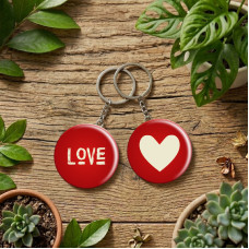 Keychain-Round-Love-Fun Keychain-Round-Love-Fun