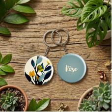 Keychain-Round-Rise Keychain-Round-Rise