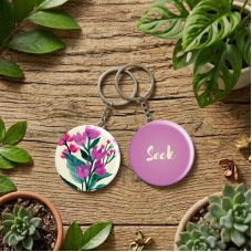 Keychain-Round-Seek