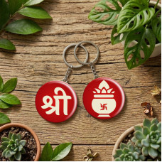 Keychain-Round-Shree-Kumbh