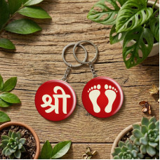 Keychain-Round-Shree-Pagla